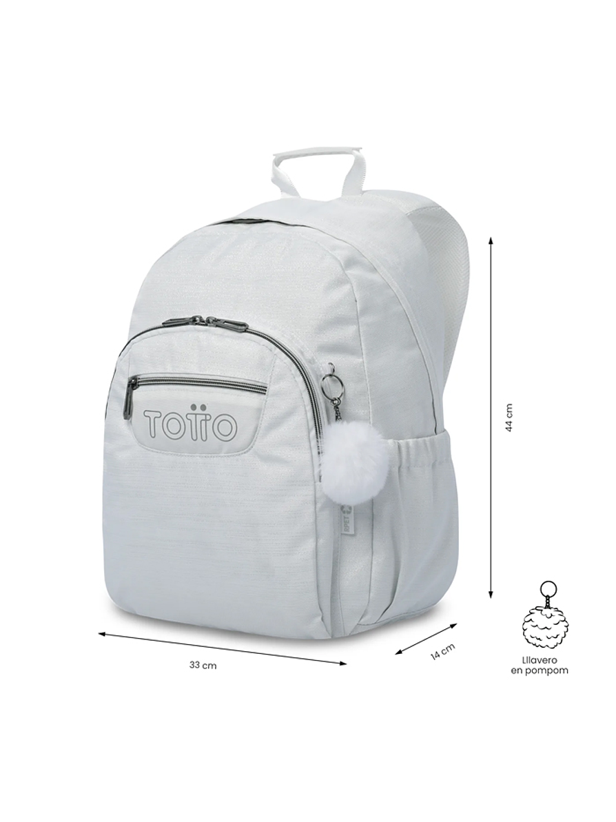 Morral Juvenil Acuarela Neo Blanco Totto 2