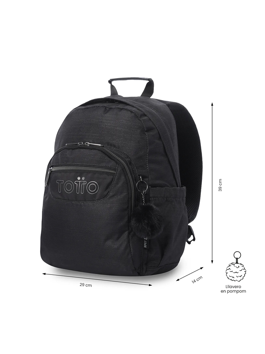 Morral Juvenil Gommas Neo Negro Totto 2