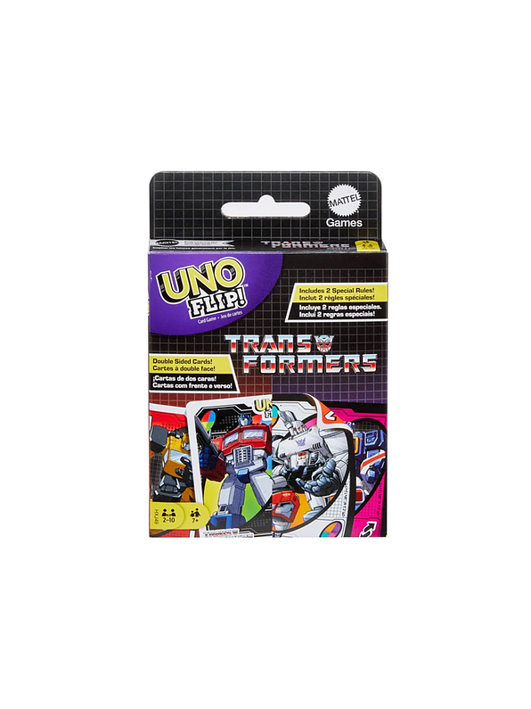 Cartas Uno Transformers 1