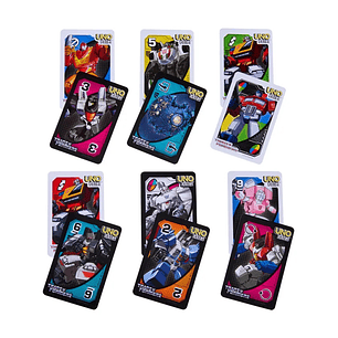 Cartas Uno Transformers