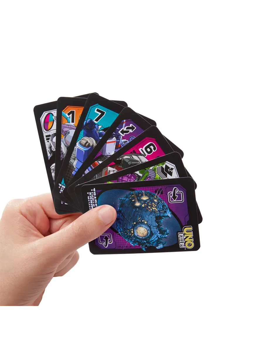 Cartas Uno Transformers 3