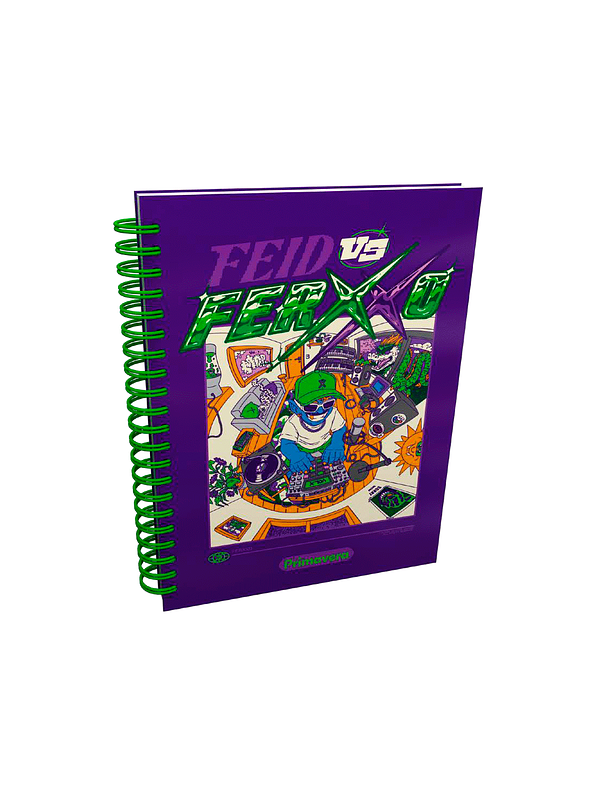 Agenda Argollada Ferxxo 7 Materias 3