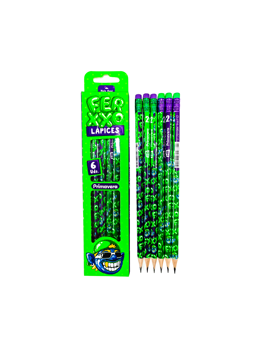 Lápiz Ferxxo  Estuche X 6 Unidades HB 1