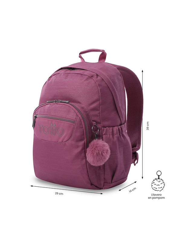Morral Juvenil Gommas Neo Rosado Totto 2