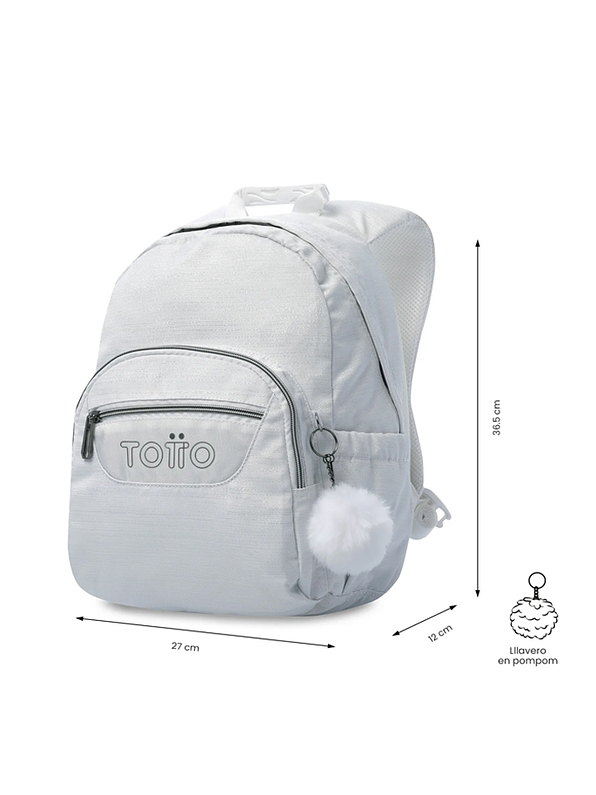 Morral Juvenil Tempera Neo Blanco Totto 2