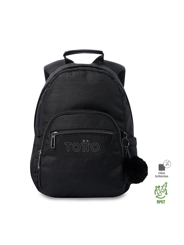 Morral Juvenil Tempera Neo Negro Totto 1