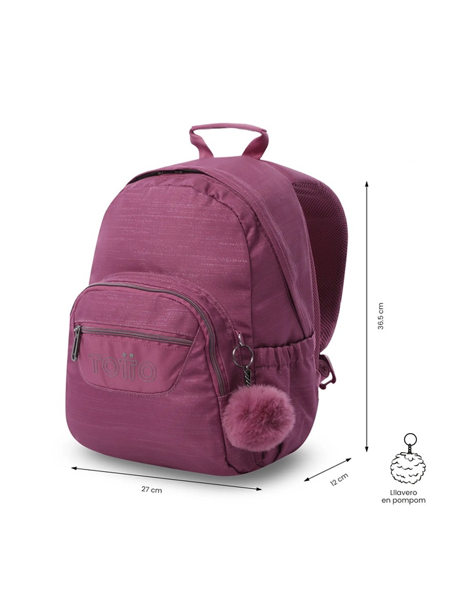 Morral Juvenil Tempera Neo Rosado Totto 2