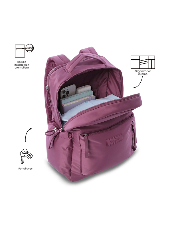 Morral Universitario Estambul Rosado Totto 3