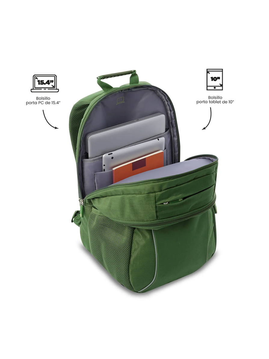 Morral Universitario Cambri Verde Totto 2