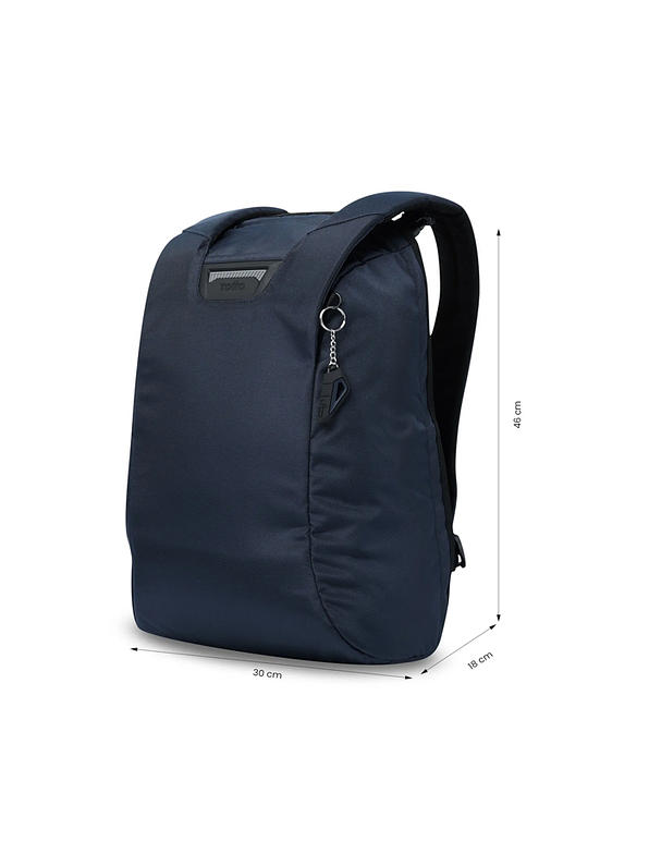 Morral Antirrobo Bunker Pack Azul Totto 2