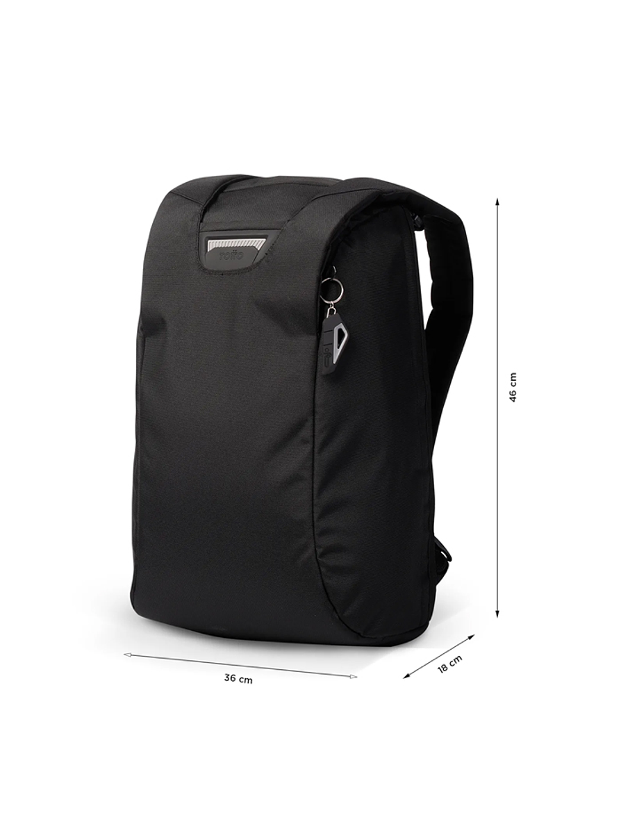 Morral Antirrobo Bunker Pack Negro Totto 2