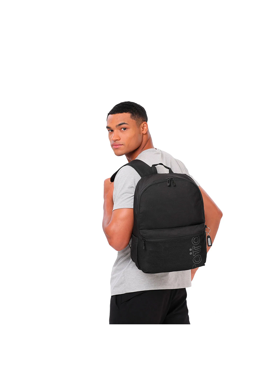 Morral Universitario Dragonar Negro Totto 5