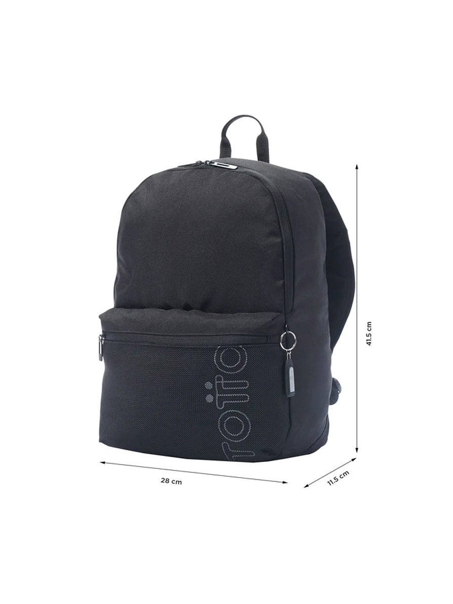 Morral Universitario Dragonar Negro Totto 2