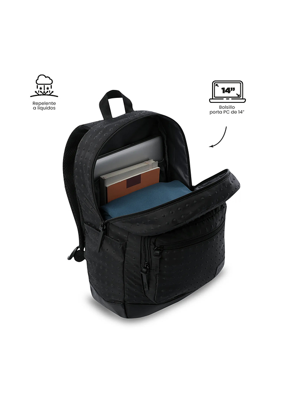 Morral Universitario Tocax Negro Totto 3