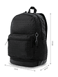 Morral Universitario Tocax Negro Totto - Miniatura 2