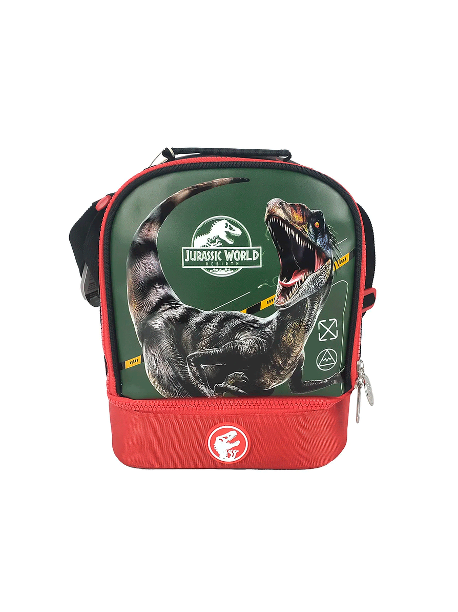 Lonchera Primavera Premium Jurassic World Rebirth Velociraptor 1