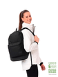 Morral Universitario Tocax Negro Unisex Totto - Miniatura 5