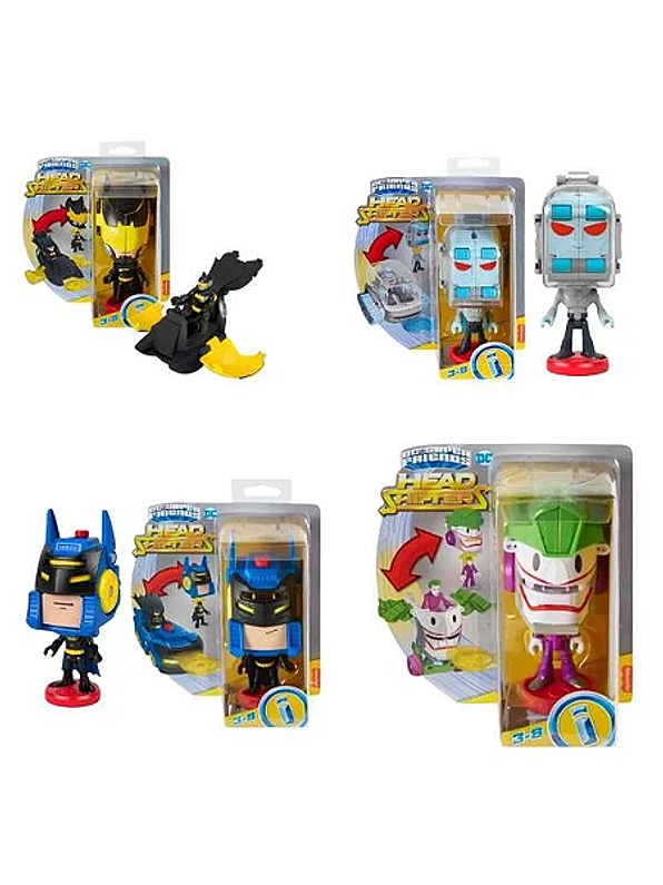 Fisher-Price Imaginext DC Head Shifthers Surtidos  1