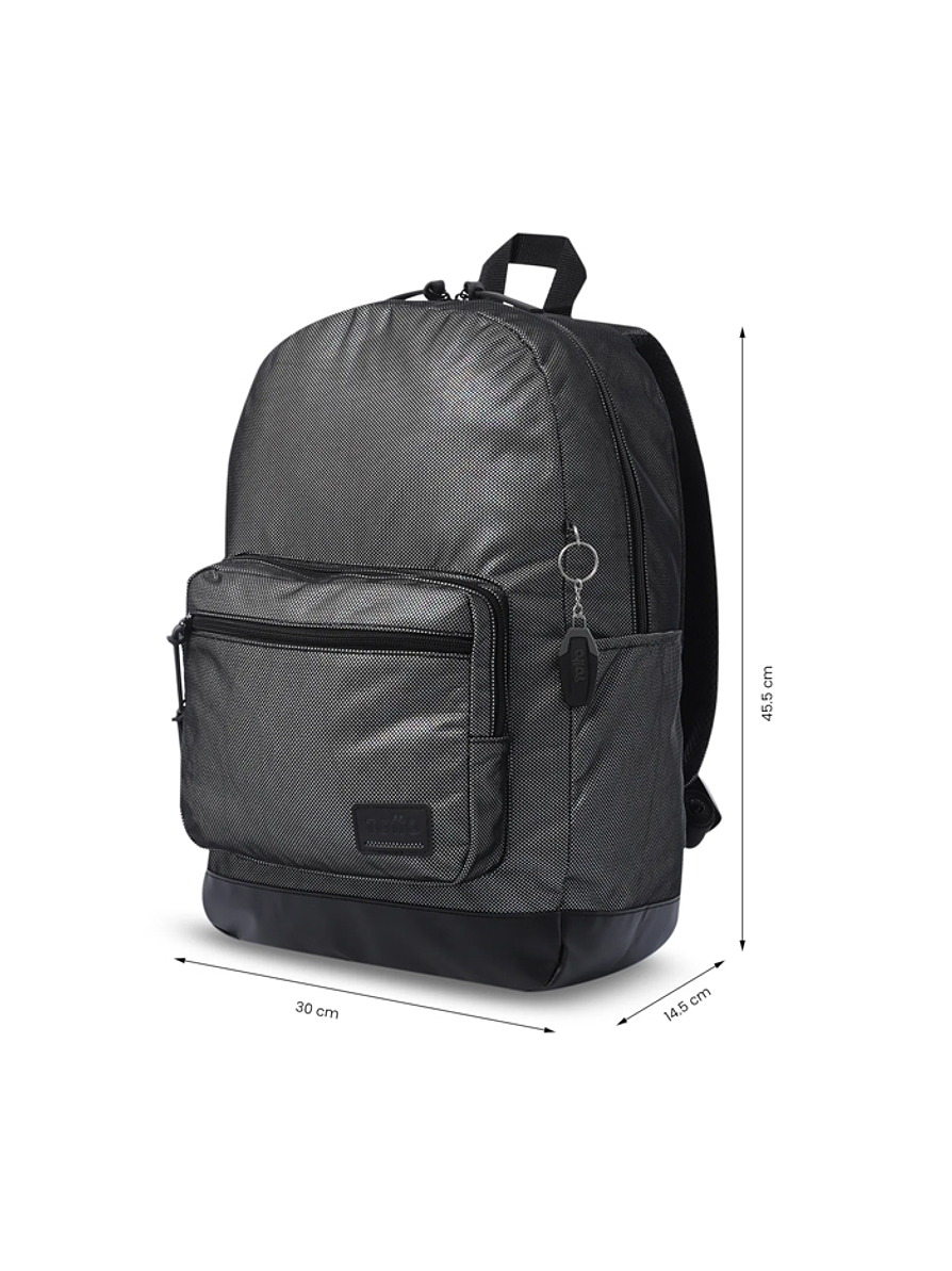 Morral Universitario Tocax Gris Plata Totto 2