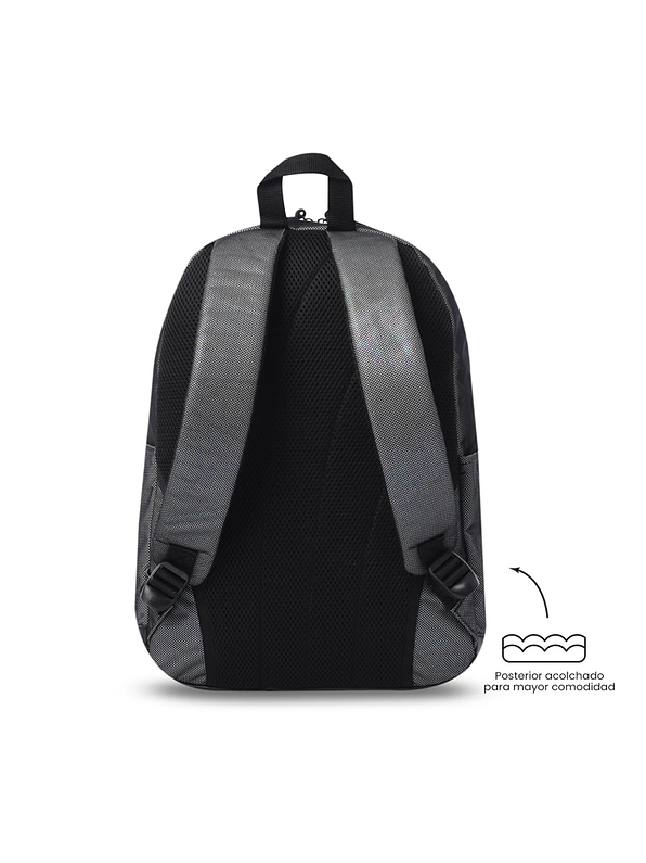 Morral Universitario Tocax Gris Plata Totto 4