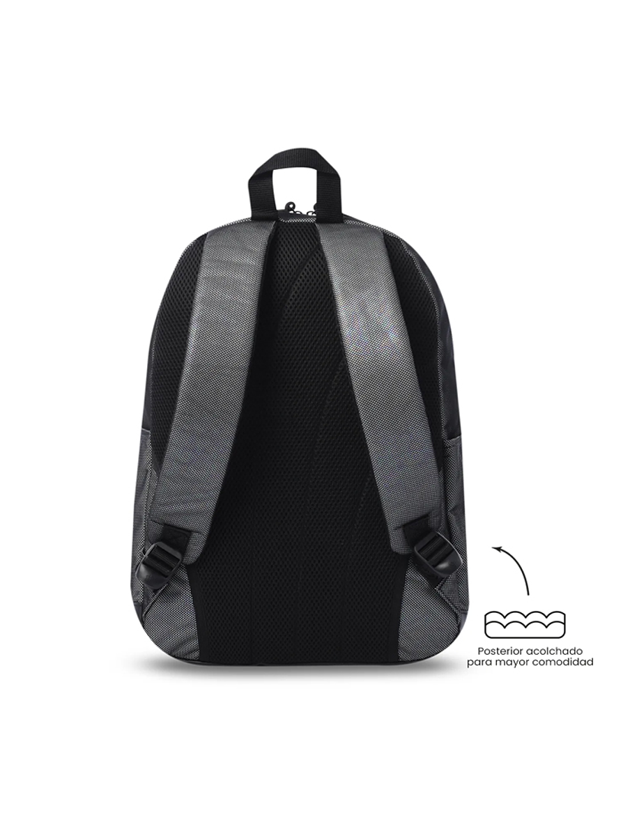 Morral Universitario Tocax Gris Plata Totto 4