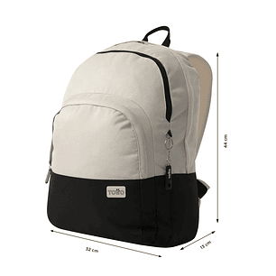 Morral Universitario Toluca 2.0 Blanco Totto