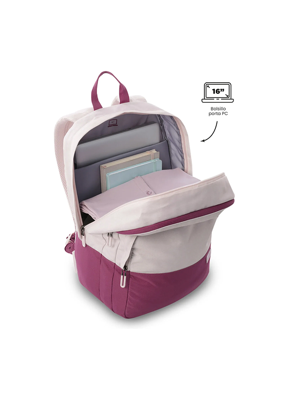 Morral Universitario Toluca 2.0 Rosado Totto 3