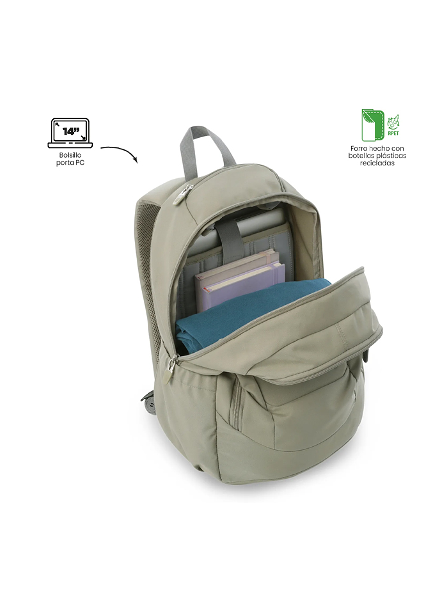 Morral Universitario Goctal 2.0 Beige Totto 3