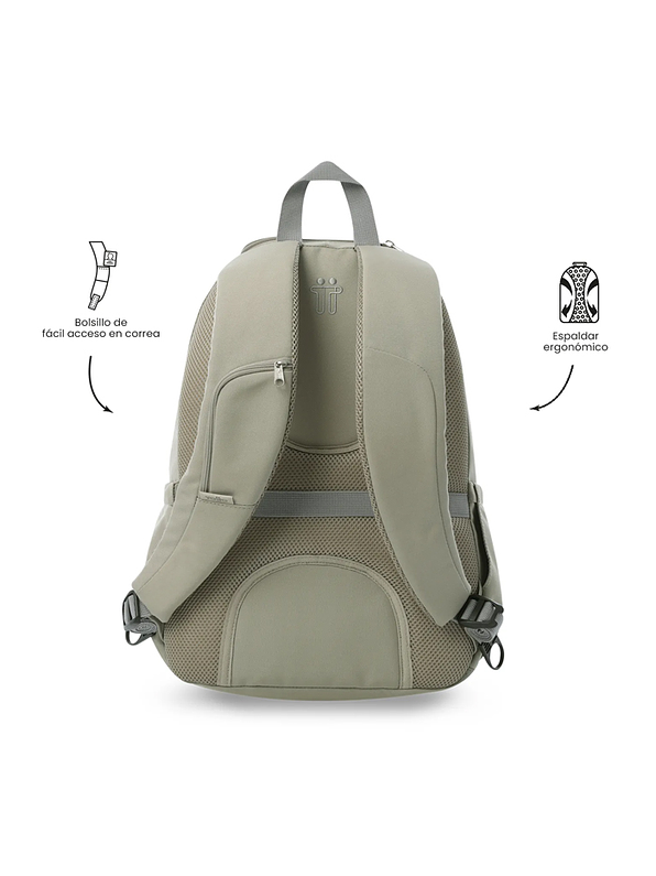 Morral Universitario Goctal 2.0 Beige Totto 4