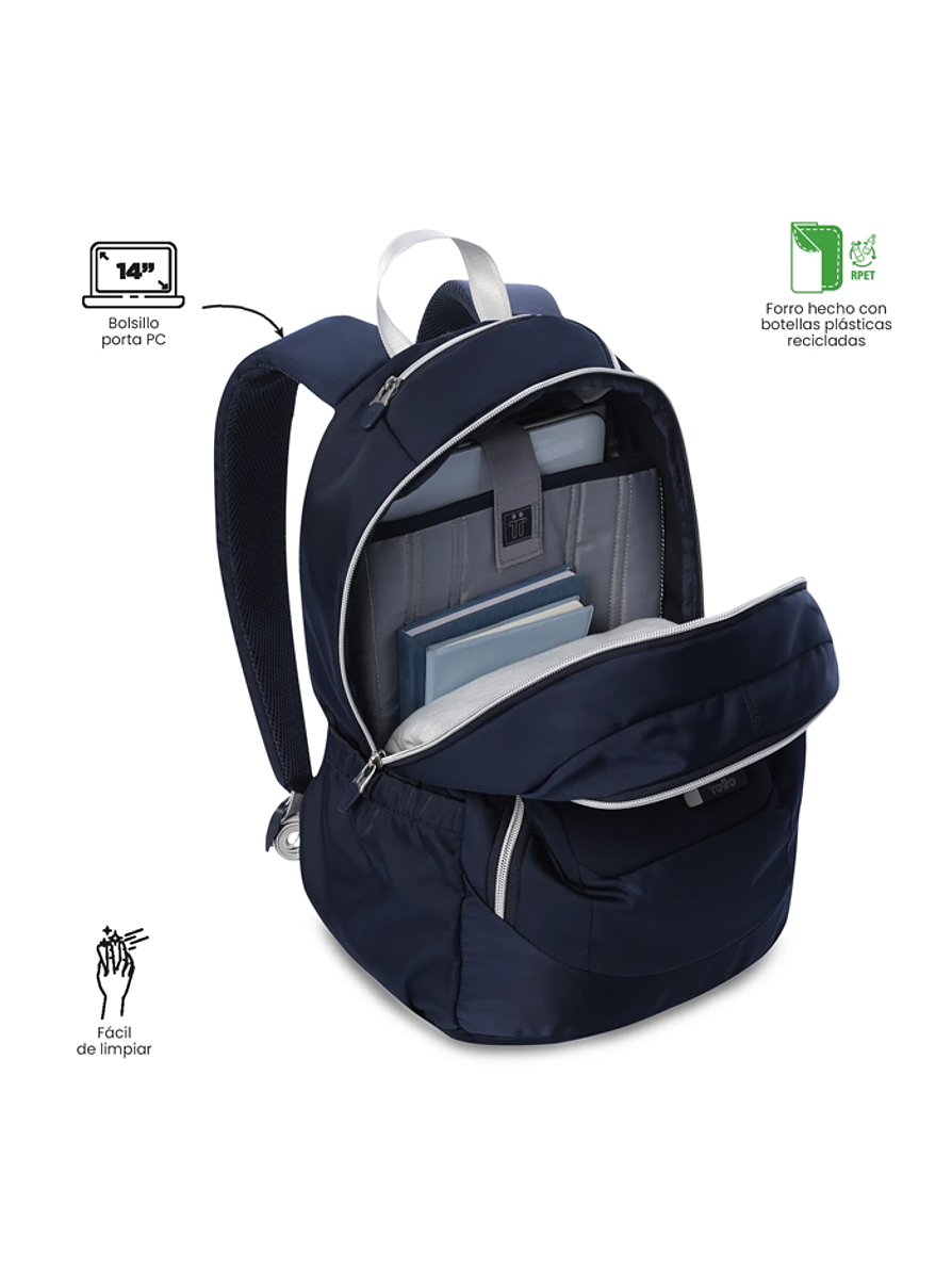 Morral Universitario Goctal Twill 2.0 Azul Totto 3