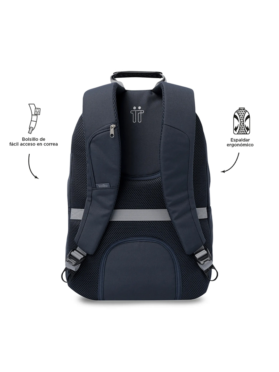 Morral Universitario Krimmler 2.0 Azul Totto 4