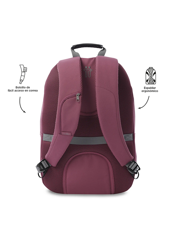 Morral Universitario Krimmler 2.0 Rosado Totto 4