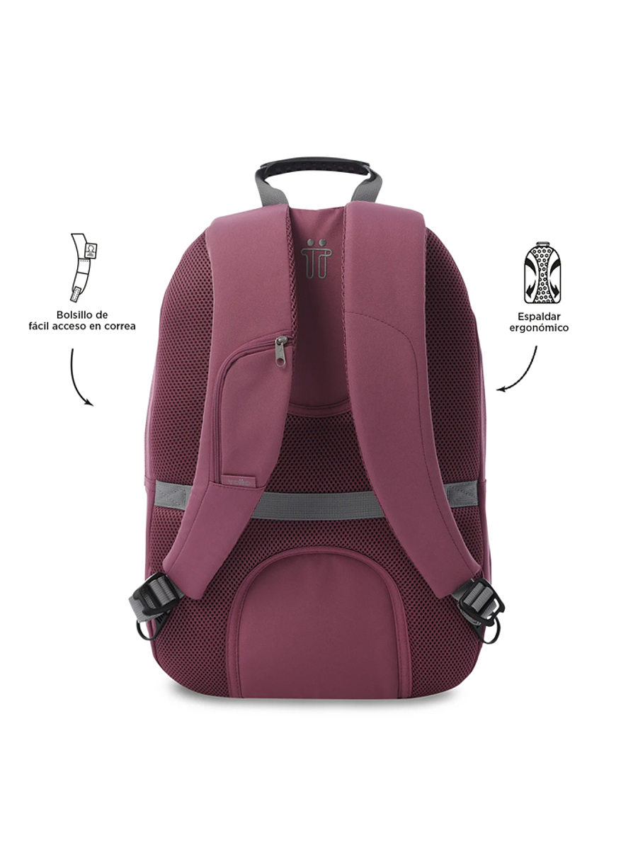 Morral Universitario Krimmler 2.0 Rosado Totto 4