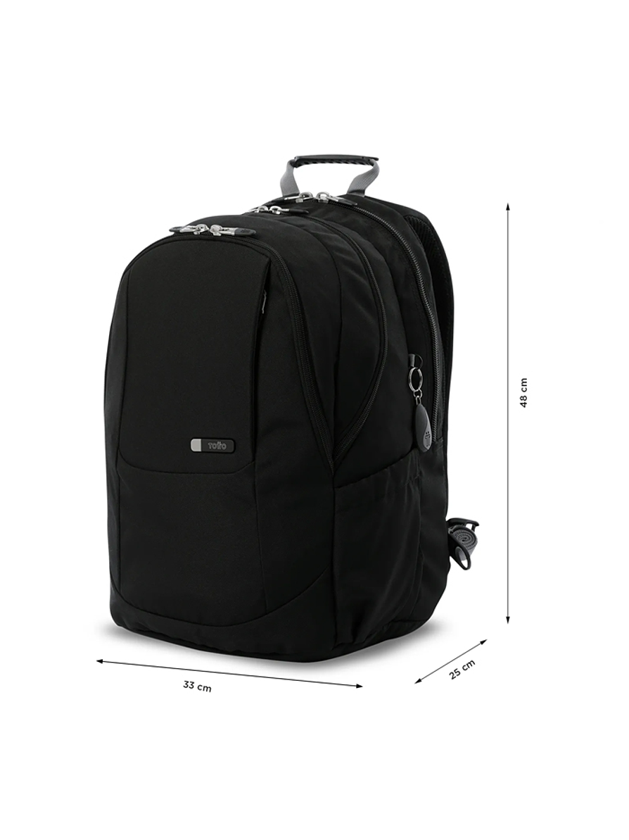 Morral Universitario Krimmler 2.0 Negro Totto 2