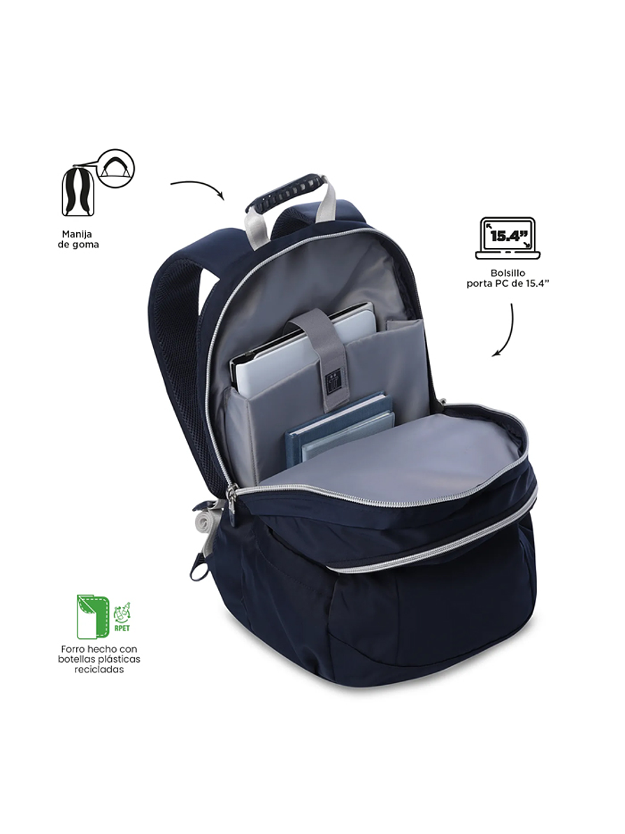 Morral Universitario Krimmler Twill 2.0 Azul Totto 3