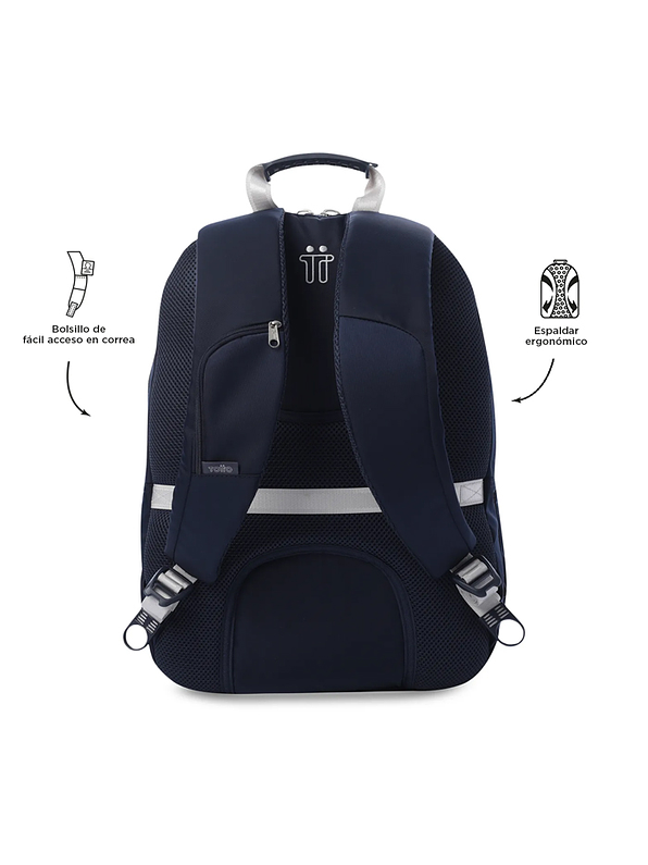 Morral Universitario Krimmler Twill 2.0 Azul Totto 4