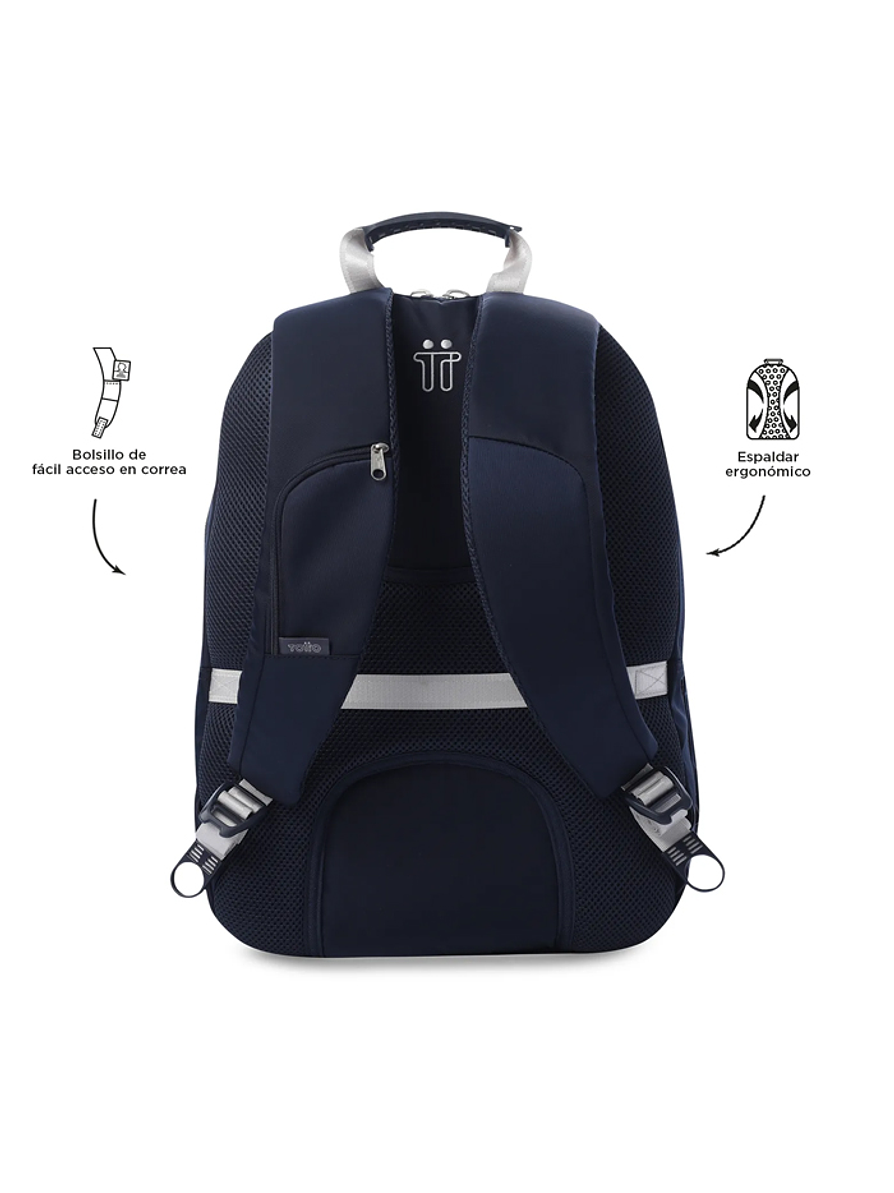 Morral Universitario Krimmler Twill 2.0 Azul Totto 4