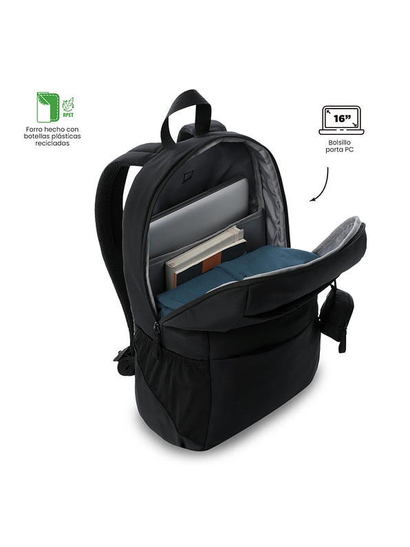 Morral Universitario Suzuka Negro 252 Totto 3