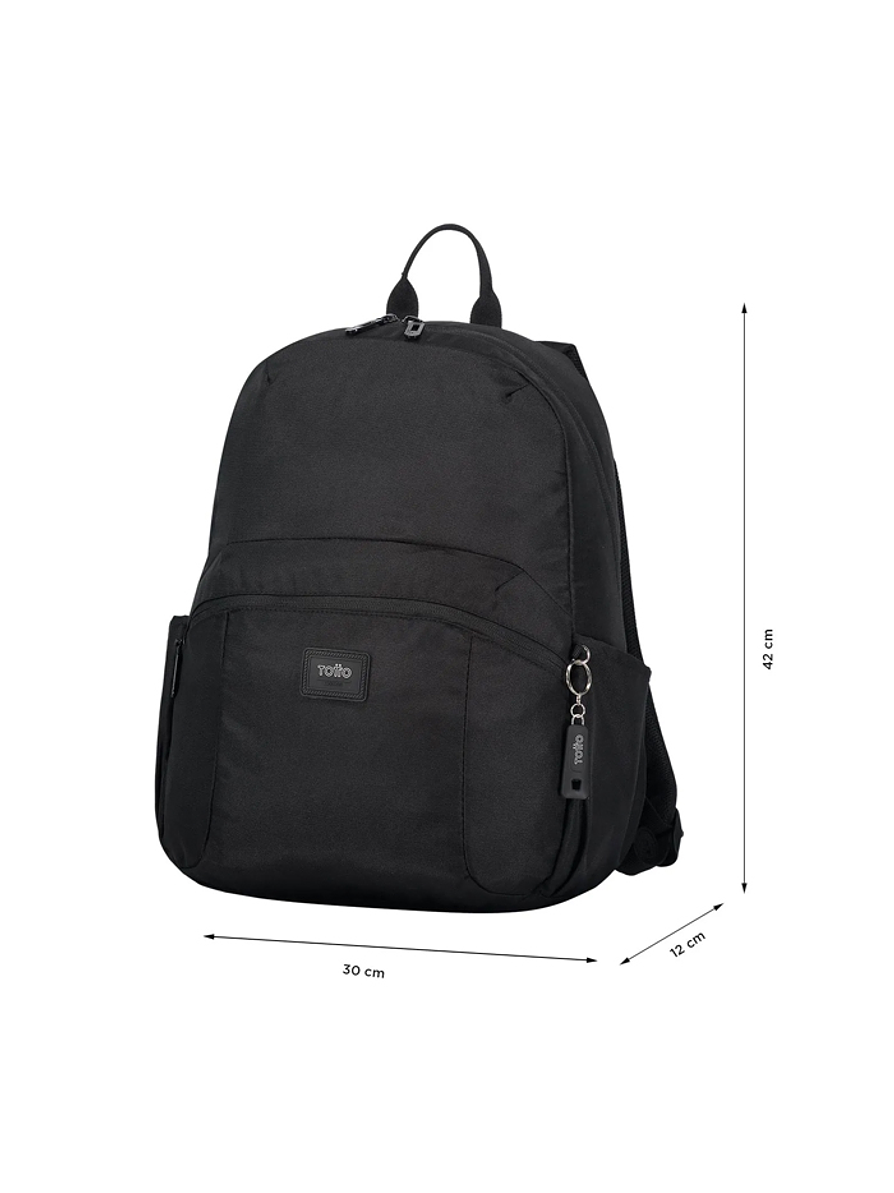 Morral Trik M Totto Porta Laptop De 14 Pulgadas Negro 2