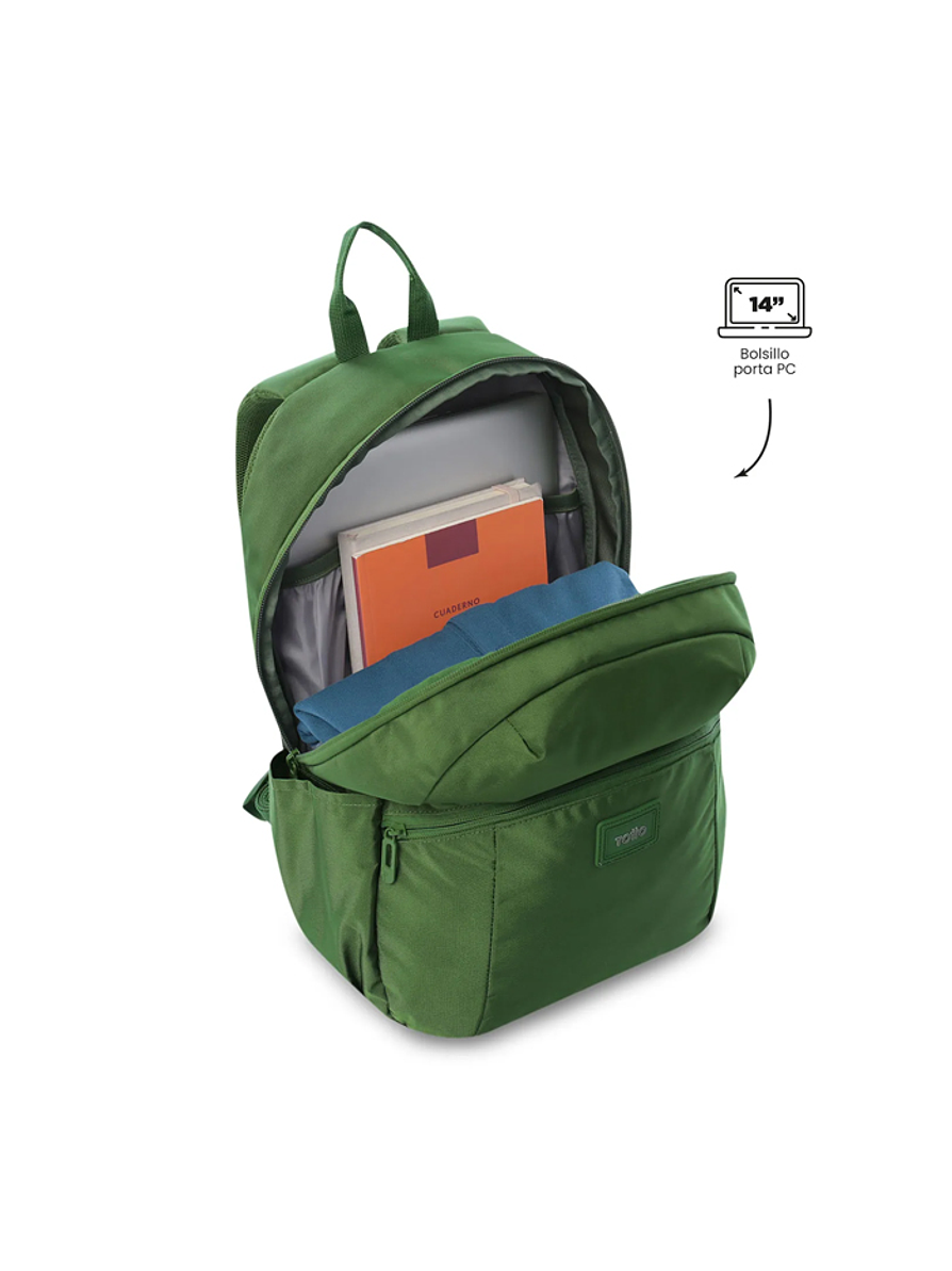 Morral Universitario Trik M Verde Totto 2