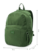 Morral Universitario Trik M Verde Totto - Miniatura 3