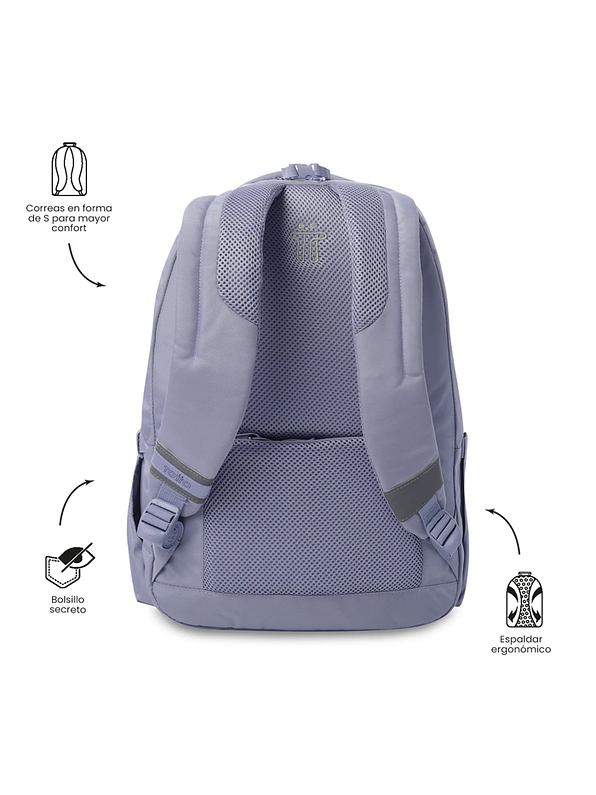 Morral Universitario Indo Morado Totto 4