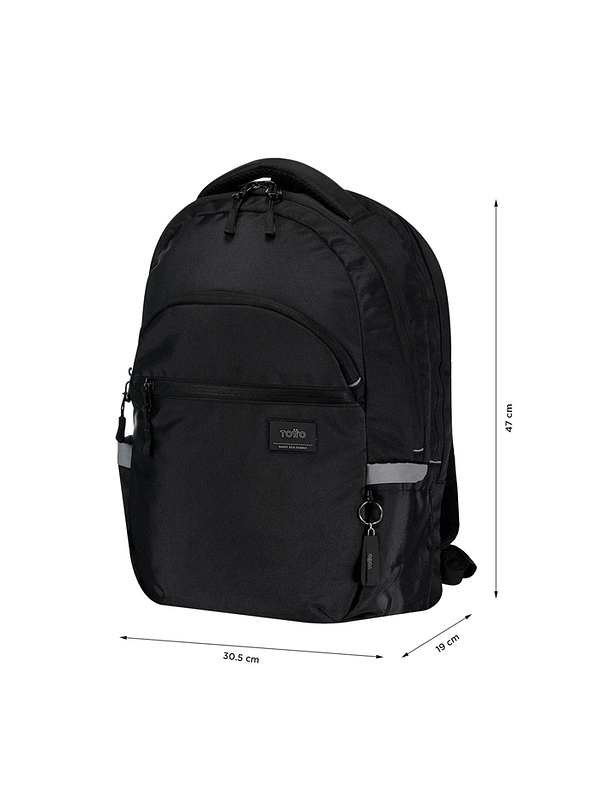 Morral Universitario Indo Negro Totto 2