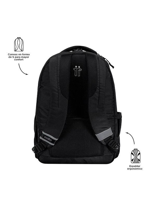 Morral Universitario Indo Negro Totto 4
