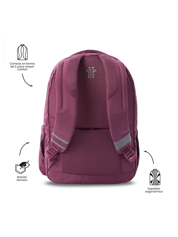 Morral Universitario Indo Rosado Totto 4