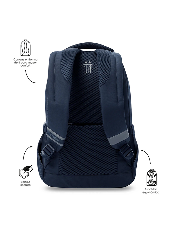 Morral Universitario Misisipi Azul Totto 4