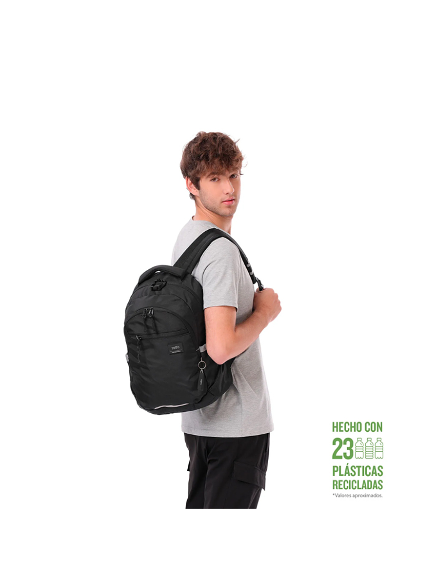 Morral Universitario Misisipi Negro Totto 5