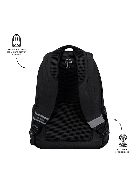 Morral Universitario Misisipi Negro Totto 4