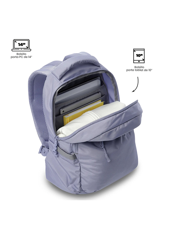 Morral Universitario Misisipi Morado Totto 3