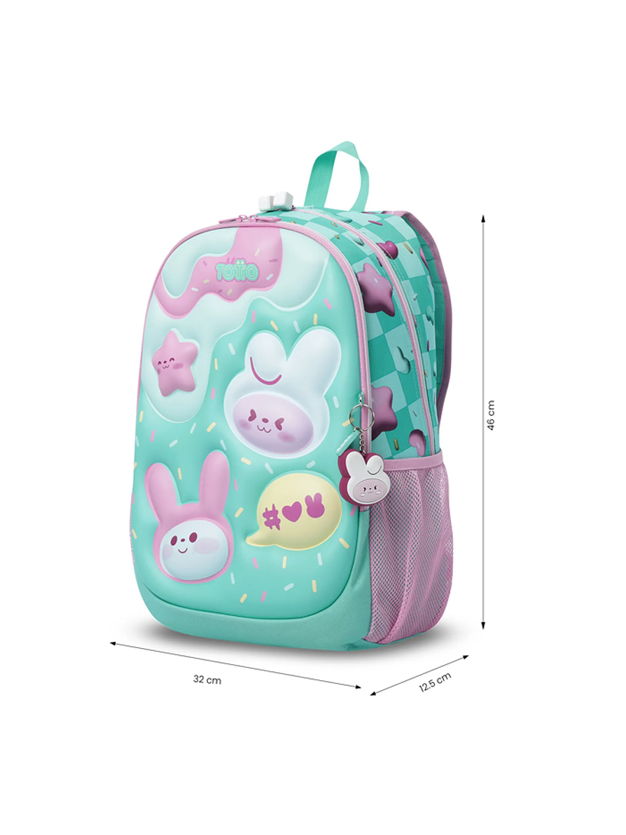 Morral Infantil Bunny Pump Grande Totto 2
